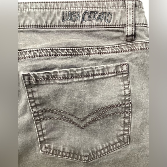 Luisa Cerano Women's soft brown bootcut jeans size 12 - Picture 10 of 11